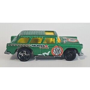 Hot Wheels Chevy Nomad Diecast Vehicle 1969 1:64 (Green)